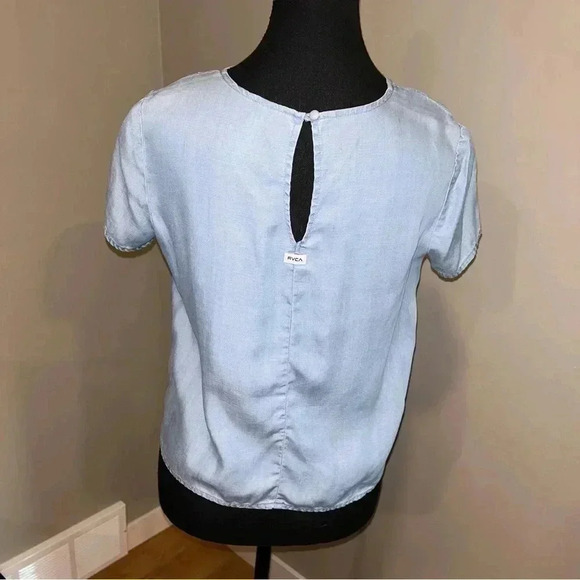 RVCA Chambray  Top - Picture 3 of 6
